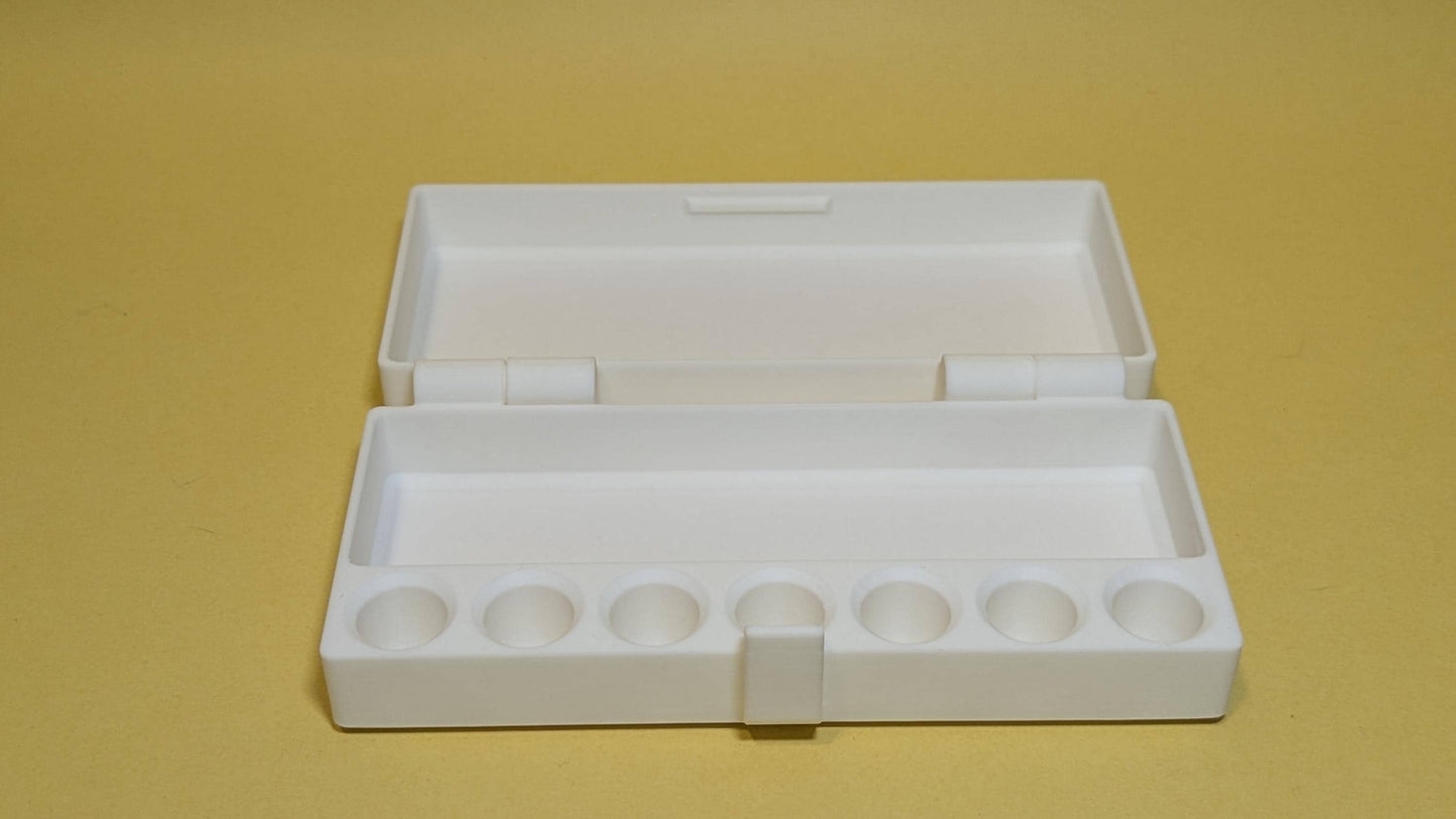 3ml Peptide Insulin Testosterone Vials and Syringe Carrying Travel Case Pen Storage Container Organizer Box, Multiple Colors 3D Printed