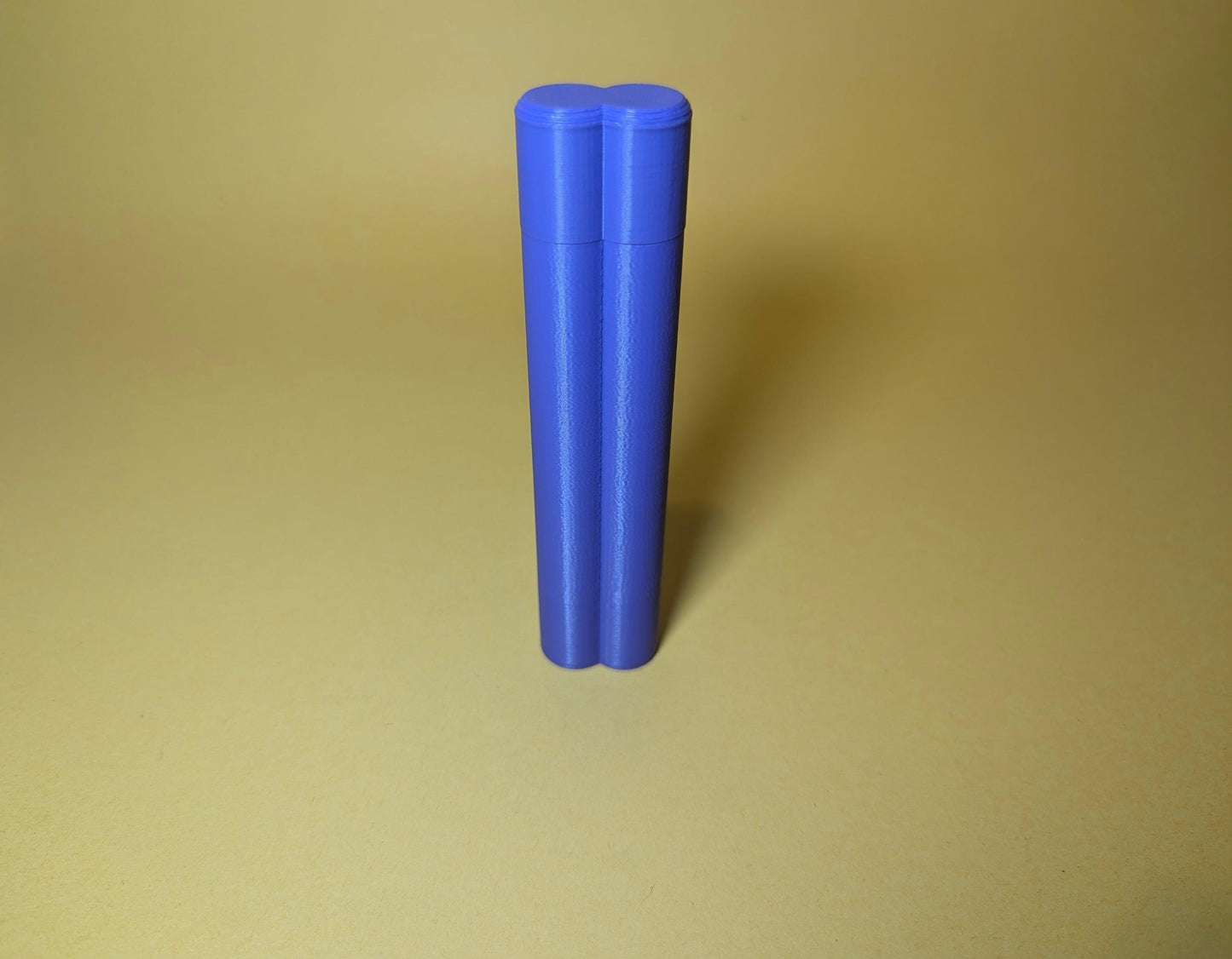 Airtight Smell-Proof Storage Container for Two Prerolls or Slim Items | 3D Printed Case in Multiple Sizes and Colors