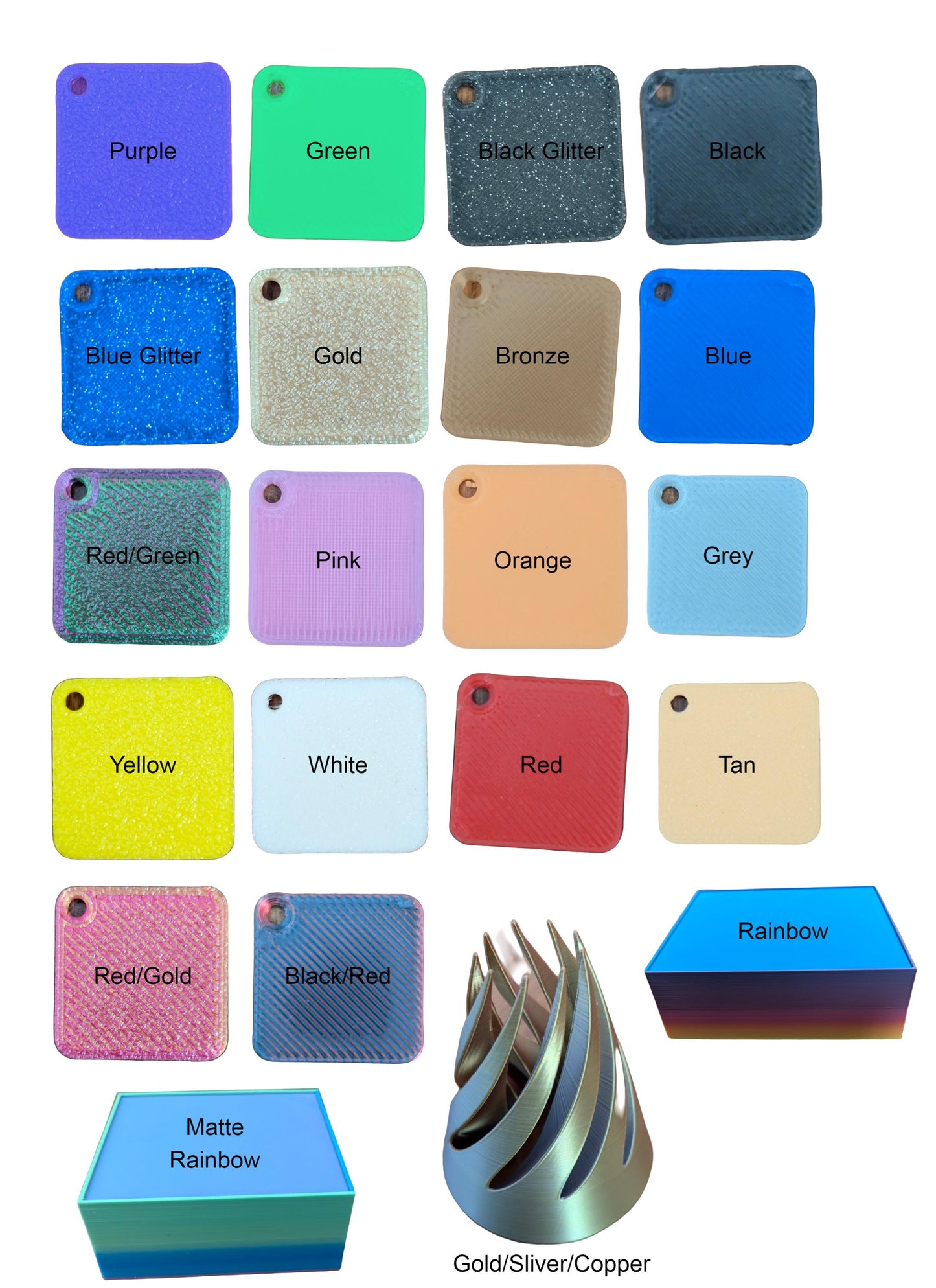 3ml Cartridge Slide Lock Case Locking Top Peptides Injection Pens Insulin Testosterone Storage Container Box Multiple Colors 3D Printed