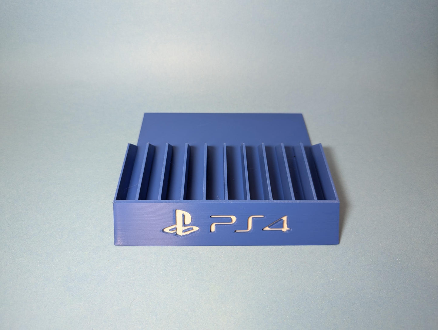 PlayStation 4 10 Games Case Holders - Fits Up to 10 Games - Sony PS4 Video Game Case Holder Game Organizer Tray Unique Home Décor