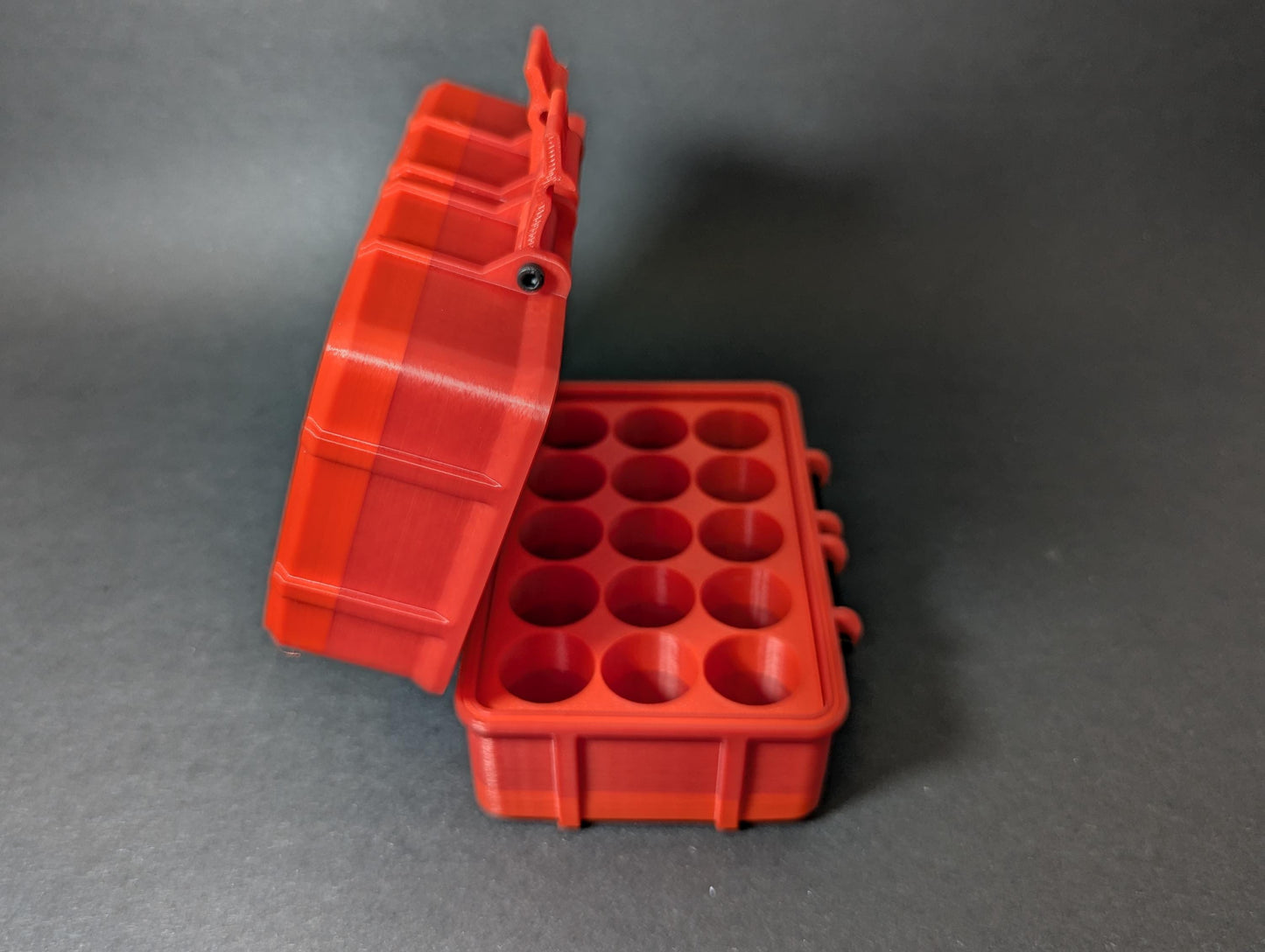 10ml 15 Slot Peptide Insulin Testosterone Vial Storage Container Organizer Box for Fridge, Freezer, Travel, Shipping Multiple Colors