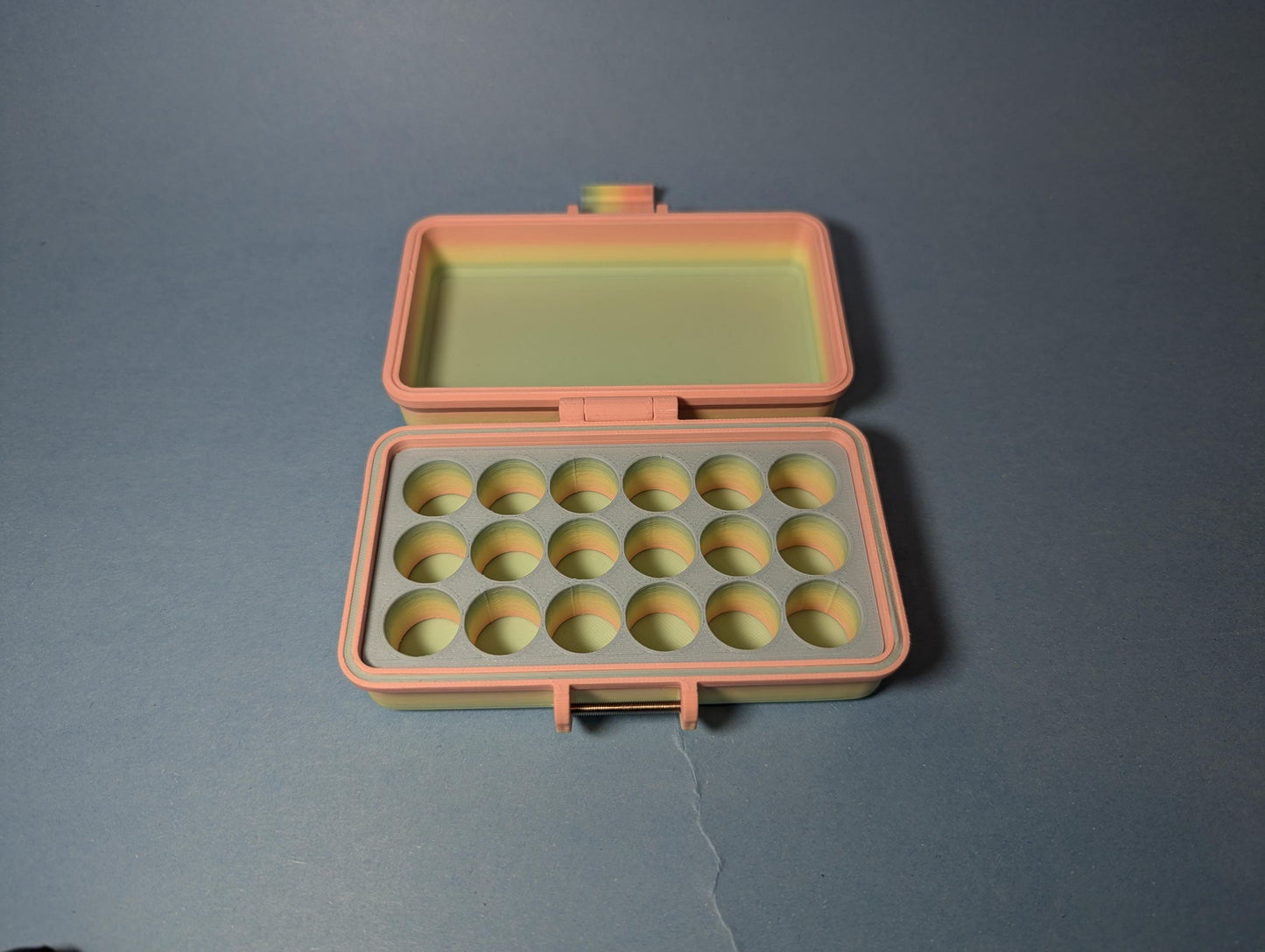3ml 18 Slot Peptide Insulin Testosterone Vial Storage Container Organizer Box for Fridge, Freezer, Travel, Shipping Multiple Colors