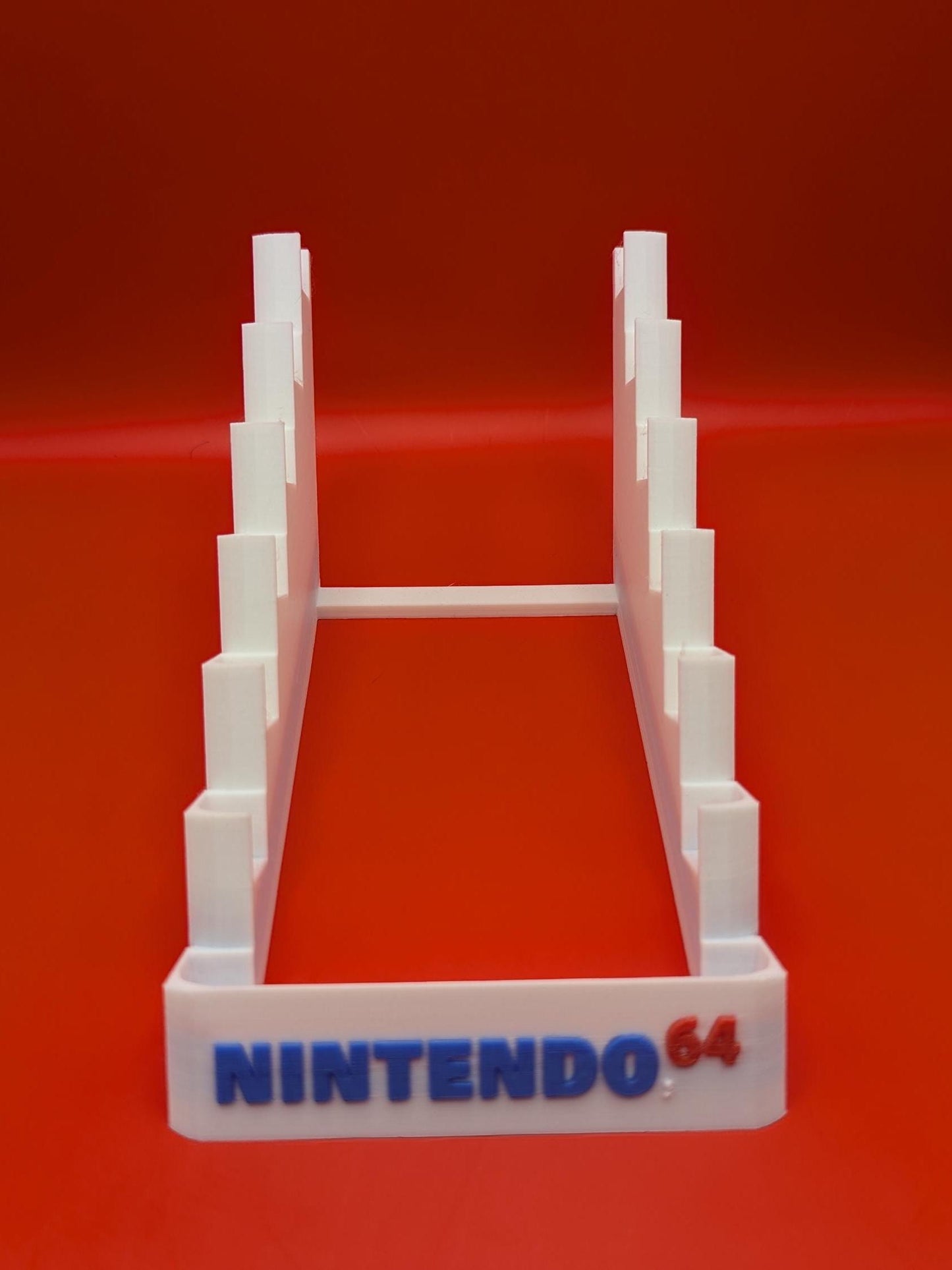 Nintendo 64 N64 Games Cartridge Holder - Fits Up to 7 Games - N64 Video Game Cartridge Holder Game Organizer Unique Home Décor