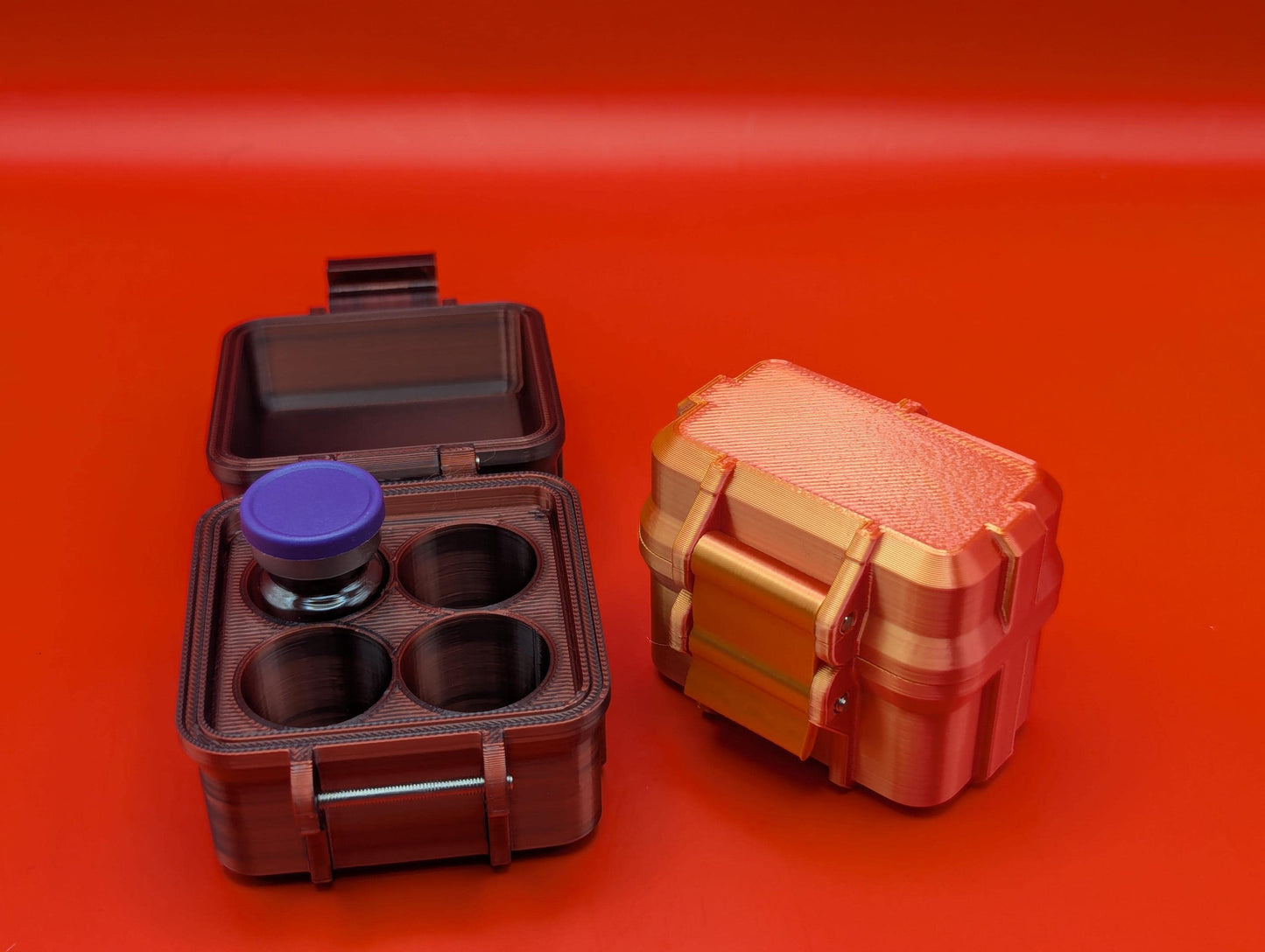 5ml vial Peptide Insulin Testosterone Semaglutide Vial Storage Container Organizer Box for Fridge, Freezer, Travel, Multiple Colors & Sizes