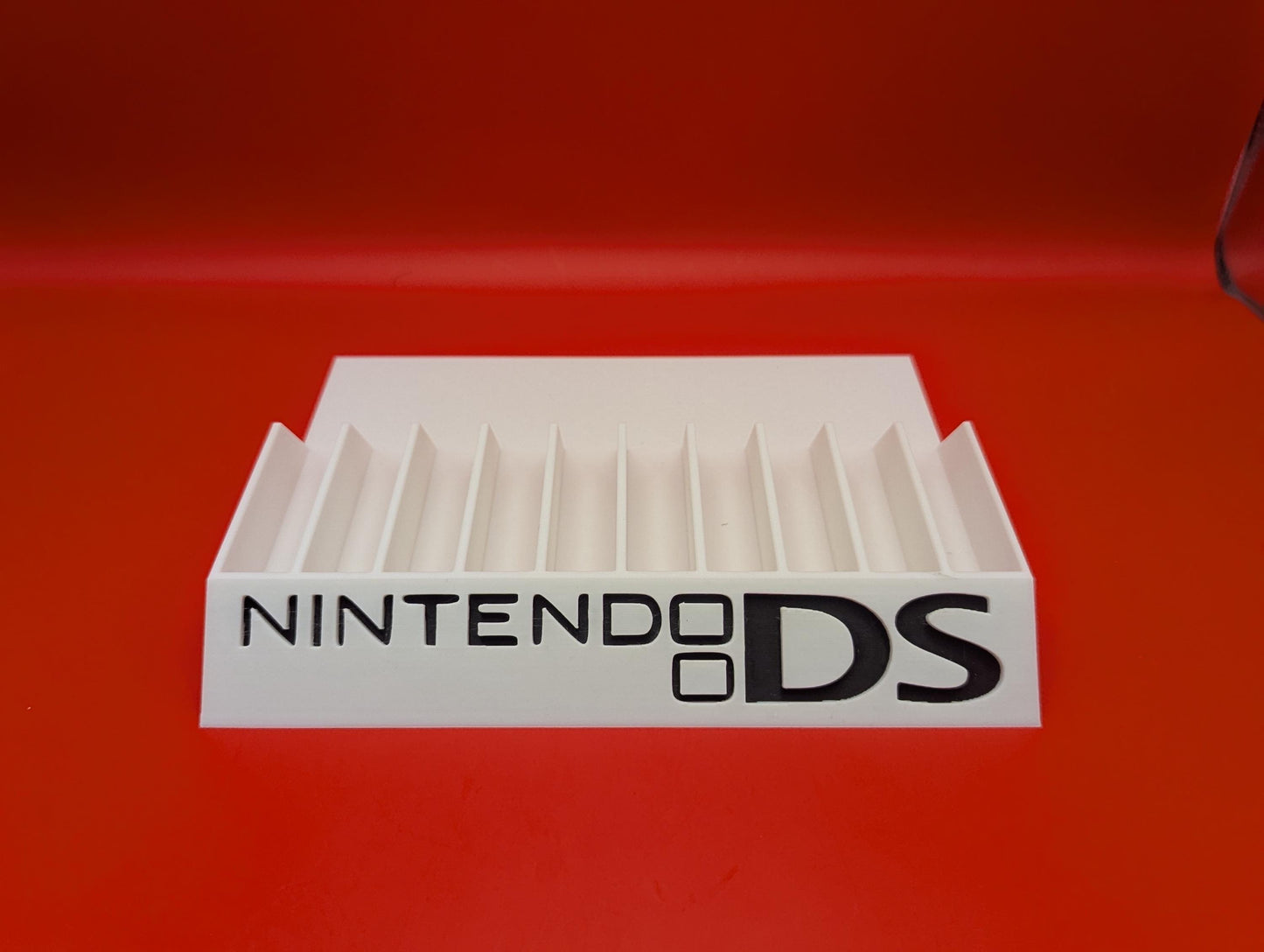 Nintendo DS 10 Games Case Holders - Fits Up to 10 Games - 3D Printed DS Game Cartidge Case Holder Organizer Tray Unique Home Décor