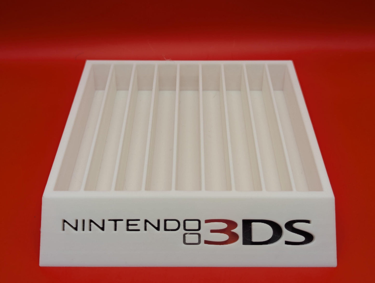 Nintendo 3DS 9 Games Case Holders - Fits Up to 9 Games - 3D Printed 3DS Game Cartidge Case Holder Organizer Tray Unique Home Décor