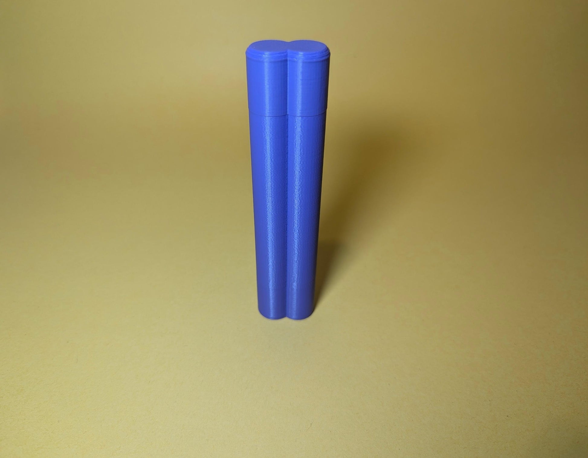 Airtight Smell-Proof Storage Container for Two Prerolls or Slim Items | 3D Printed Case in Multiple Sizes and Colors