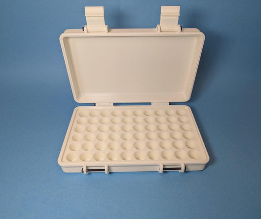 3ml 60 Slot Peptide Insulin Testosterone Vial Storage Container Organizer Box for Fridge, Freezer, Travel, Shipping Multiple Colors