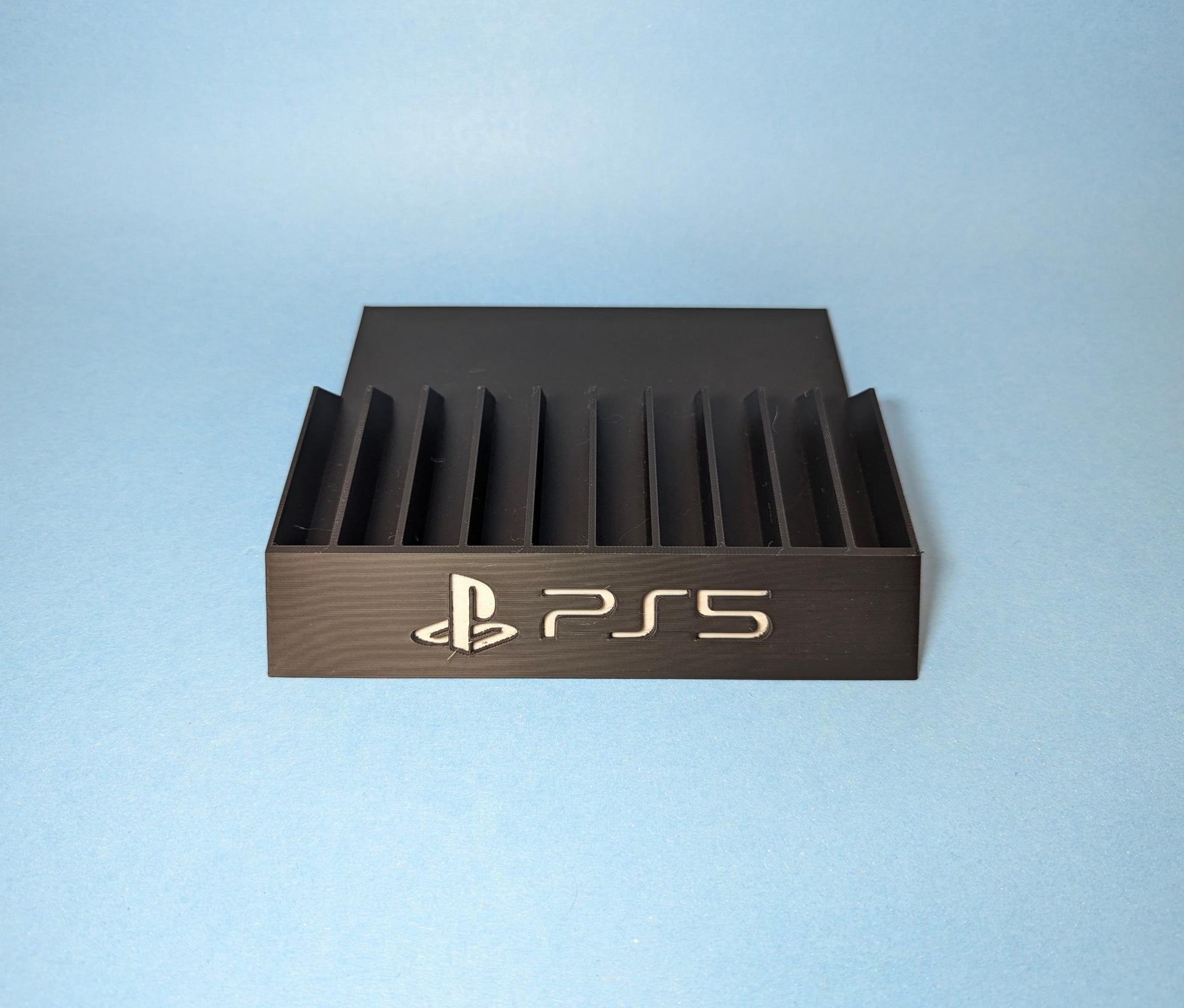 PlayStation 5 10 Games Case Holders - Fits Up to 10 Games - Sony PS5 Video Game Case Holder Game Organizer Tray Unique Home Décor