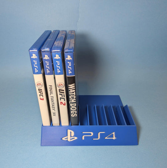 PlayStation 4 10 Games Case Holders - Fits Up to 10 Games - Sony PS4 Video Game Case Holder Game Organizer Tray Unique Home Décor