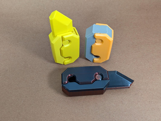 3D Printed Gravity Knife - Fidget Toy - Desk Toy - Fun Toy - Stress and Anxiety Relief Toy - Multiple Colors Available!