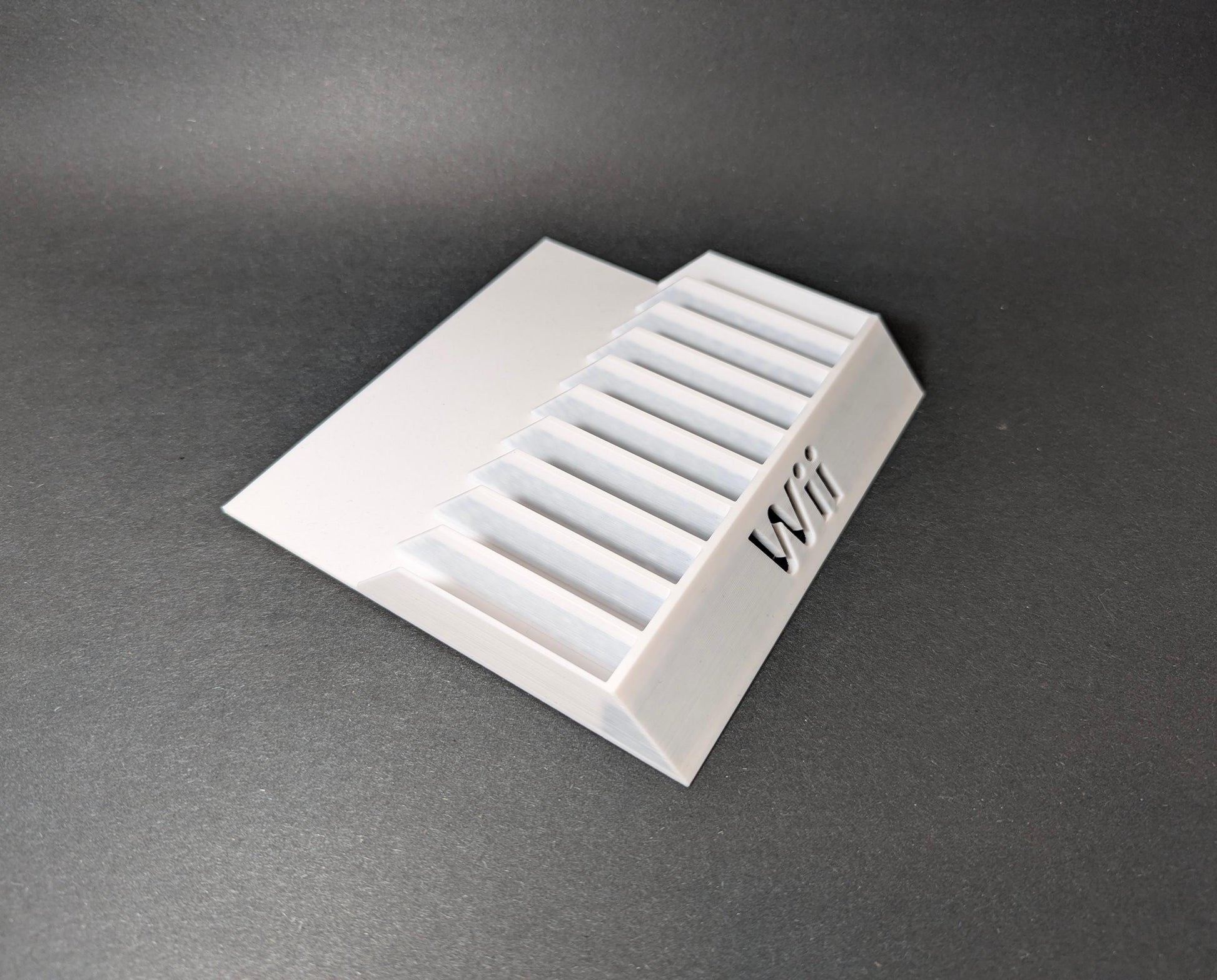 Wii 10 Games Case Holders - Fits Up to 10 Games - Nintendo Wii Video Game Case Holder Game Organizer Tray Unique Home Décor