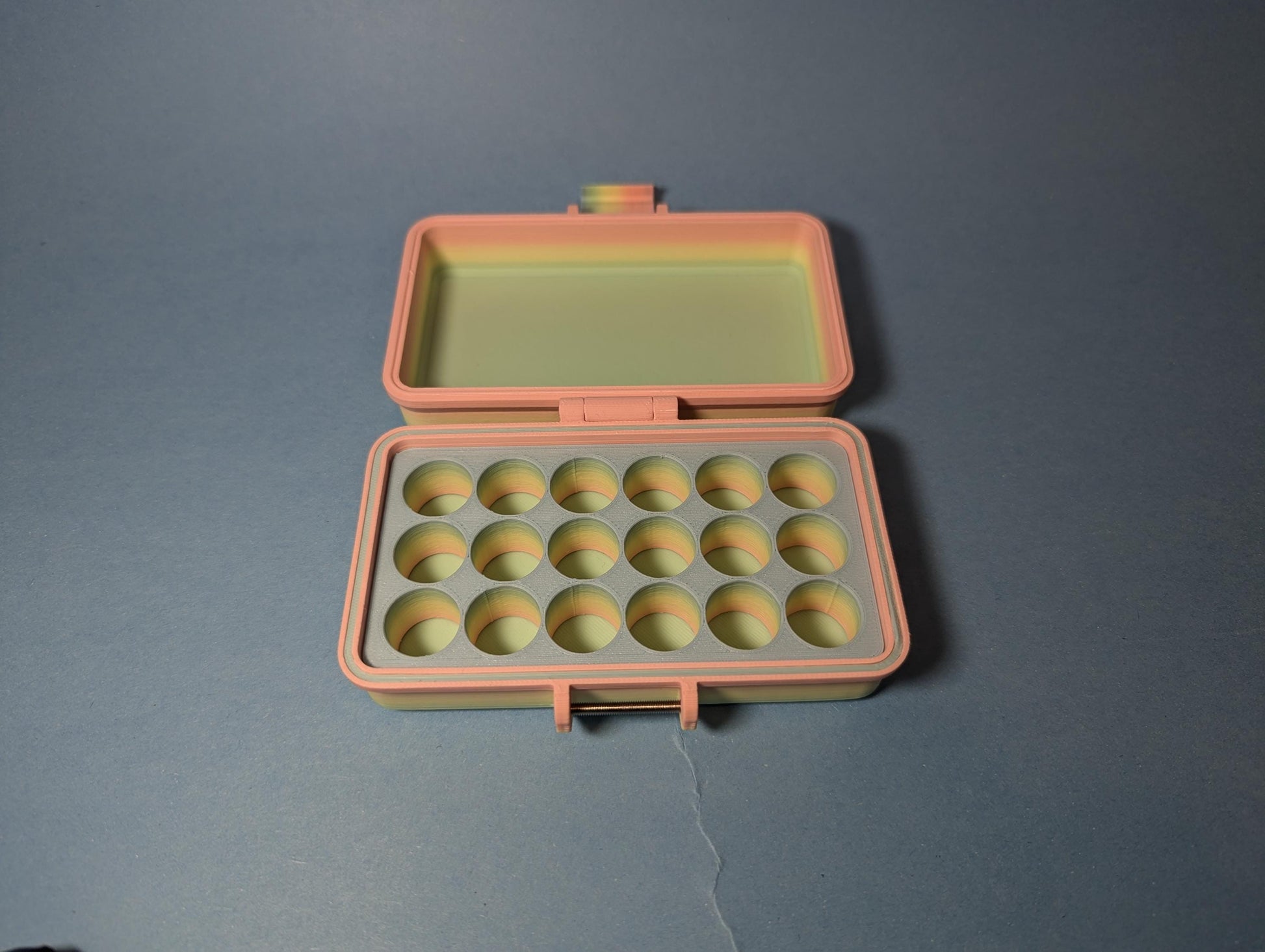 3ml 18 Slot Peptide Insulin Testosterone Vial Storage Container Organizer Box for Fridge, Freezer, Travel, Shipping Multiple Colors