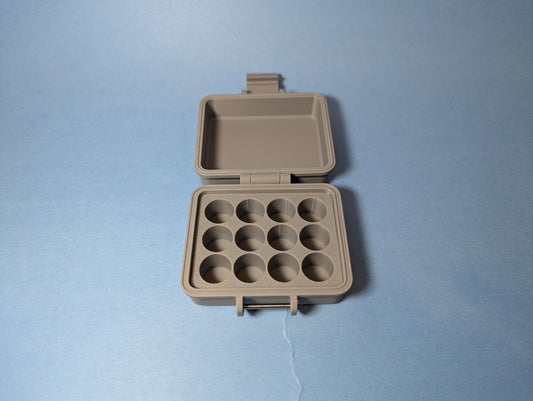 3ml 12 Slot Peptide Insulin Testosterone Vial Storage Container Organizer Box for Fridge, Freezer, Travel, Shipping Multiple Colors