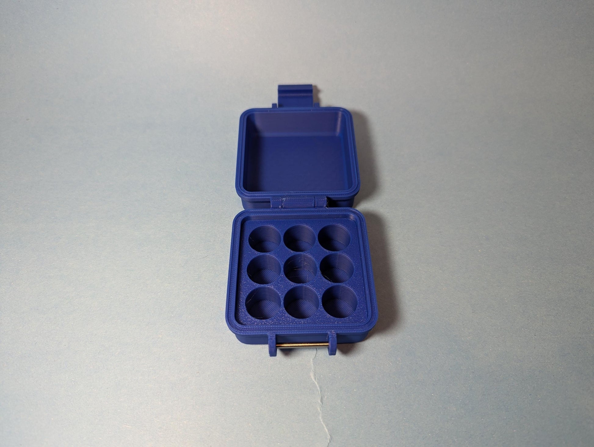 3ml 9 Slot Peptide Insulin Testosterone Vial Storage Container Organizer Box for Fridge, Freezer, Travel, Shipping Multiple Colors