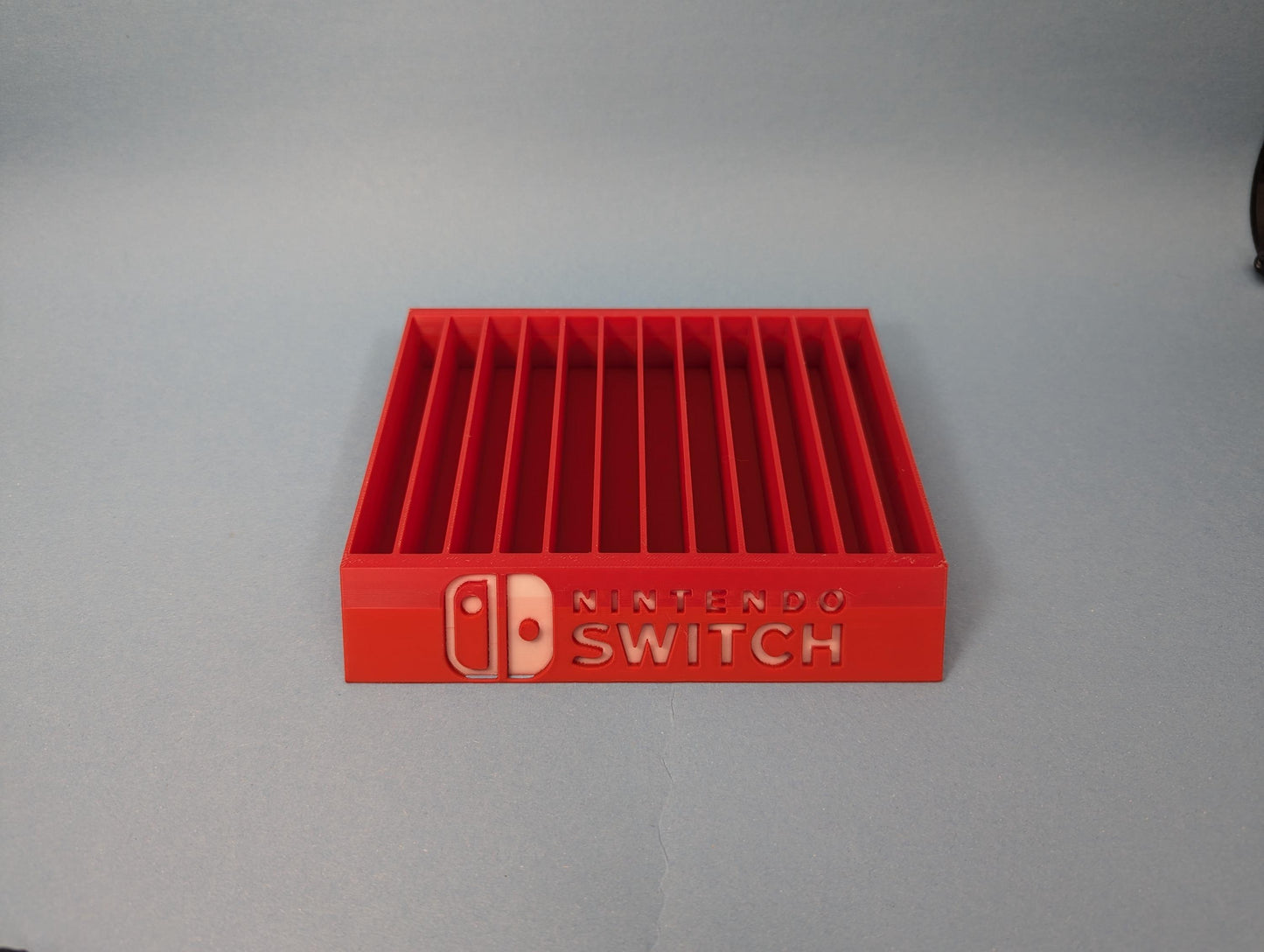 Nintendo Switch 10 Games Case Holders - Fits Up to 10 Games - 3D Printed Switch Game Cartidge Case Holder Organizer Tray Unique Home Décor