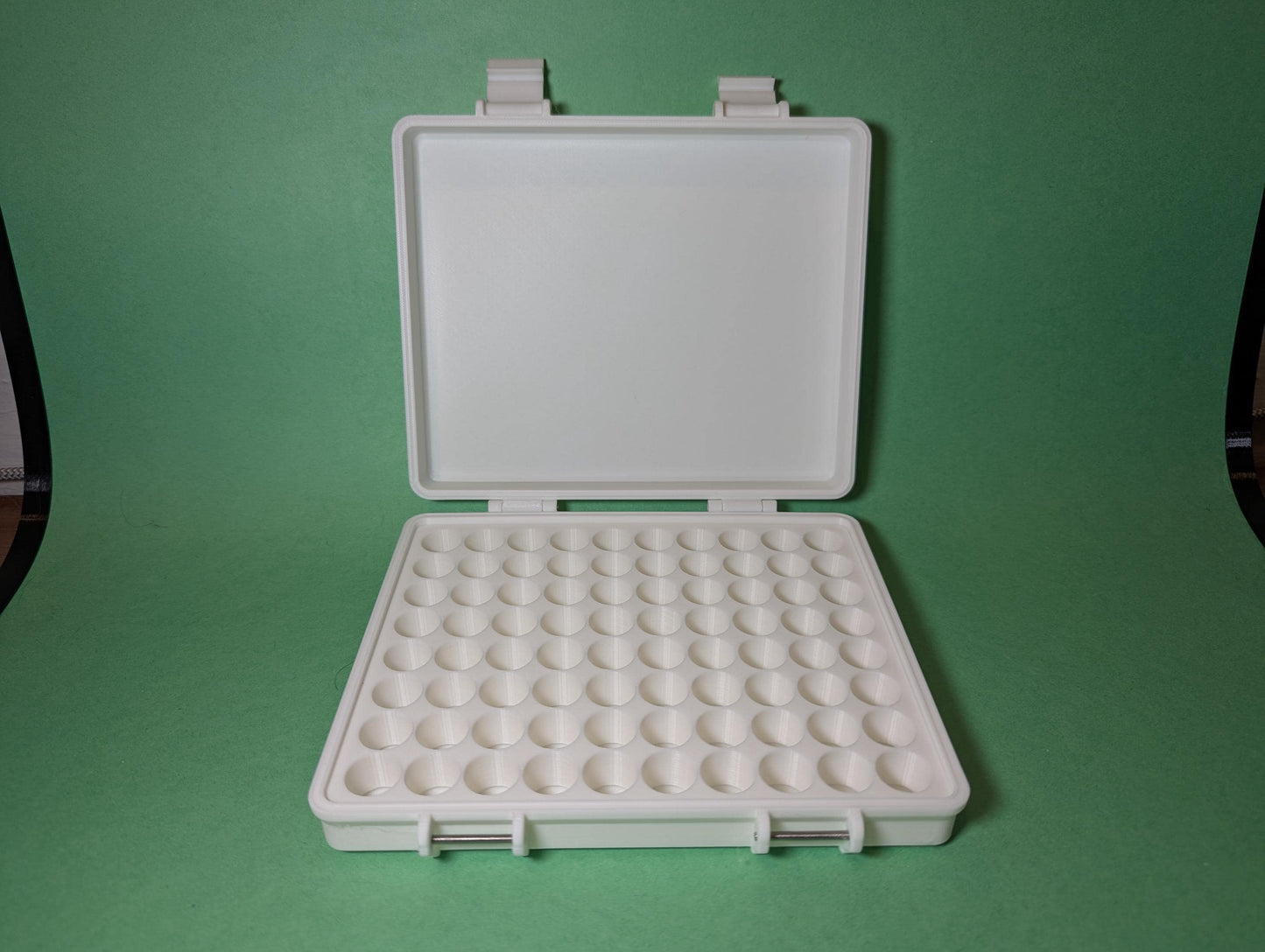 3ml 80 Slot Peptide Insulin Testosterone Vial Storage Container Organizer Box for Fridge, Freezer, Travel, Shipping Multiple Colors