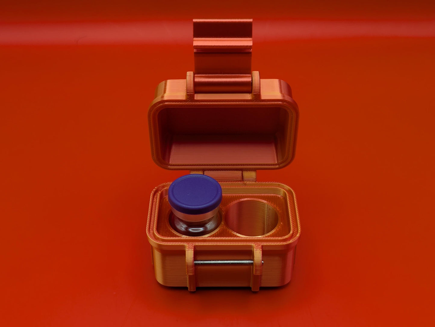 5ml vial Peptide Insulin Testosterone Semaglutide Vial Storage Container Organizer Box for Fridge, Freezer, Travel, Multiple Colors & Sizes
