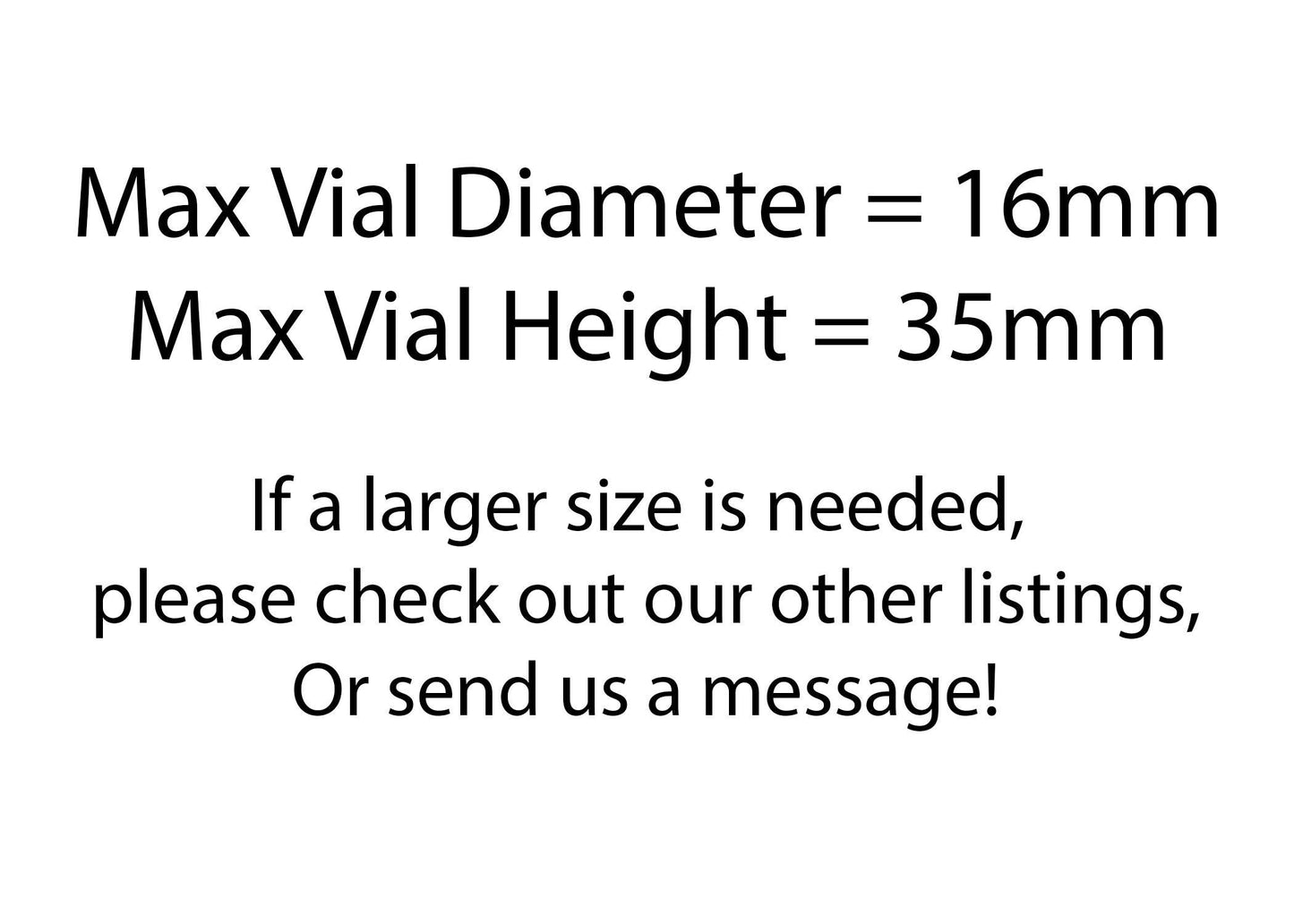 3ml 5 Slot Peptide Insulin Testosterone Vial Storage Container Organizer Box for Fridge, Freezer, Travel, Shipping Multiple Colors