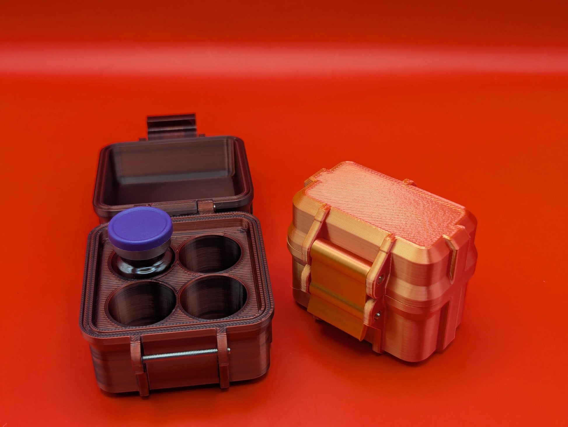 5ml vial Peptide Insulin Testosterone Semaglutide Vial Storage Container Organizer Box for Fridge, Freezer, Travel, Multiple Colors & Sizes