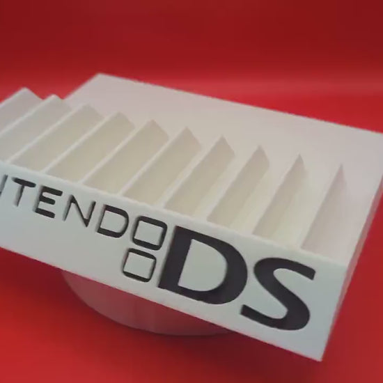 Nintendo DS 10 Games Case Holders - Fits Up to 10 Games - 3D Printed DS Game Cartidge Case Holder Organizer Tray Unique Home Décor