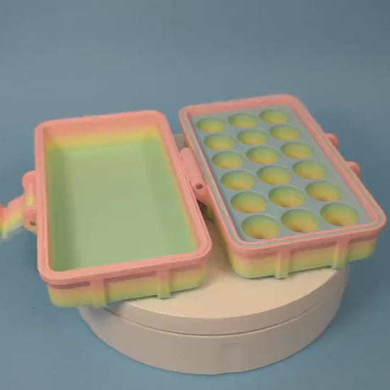 3ml 18 Slot Peptide Insulin Testosterone Vial Storage Container Organizer Box for Fridge, Freezer, Travel, Shipping Multiple Colors
