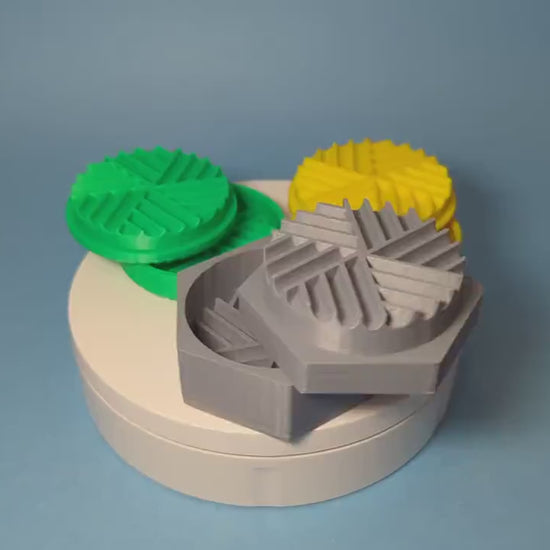 3D Printed Premium Toothless Herb Grinder | Durable design for Smooth Grinding | Great for Herbs, Spices, and More | Eco-Friendly