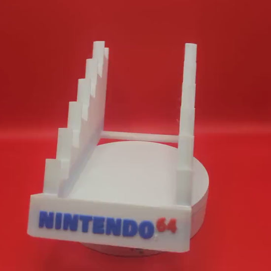 Nintendo 64 N64 Games Cartridge Holder - Fits Up to 7 Games - N64 Video Game Cartridge Holder Game Organizer Unique Home Décor