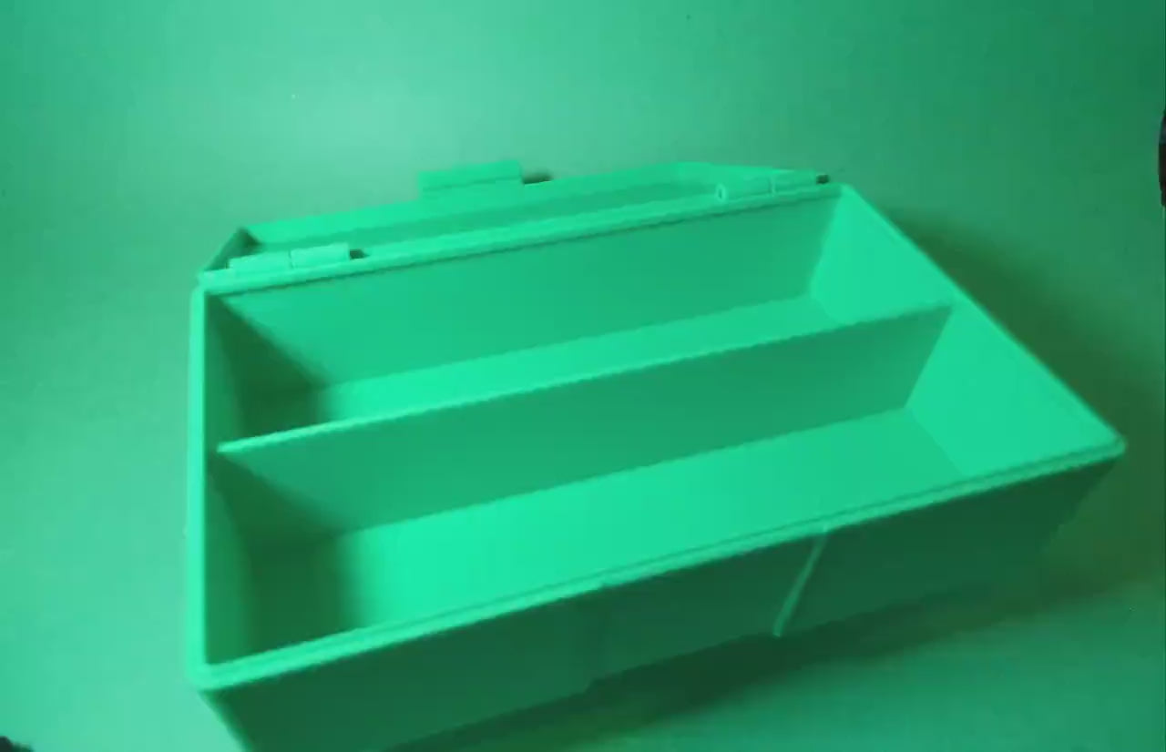 2 Row NIIMBOT Storage Case for Syringes, Labels, Pens, etc., Multiple Colors 3D Printed